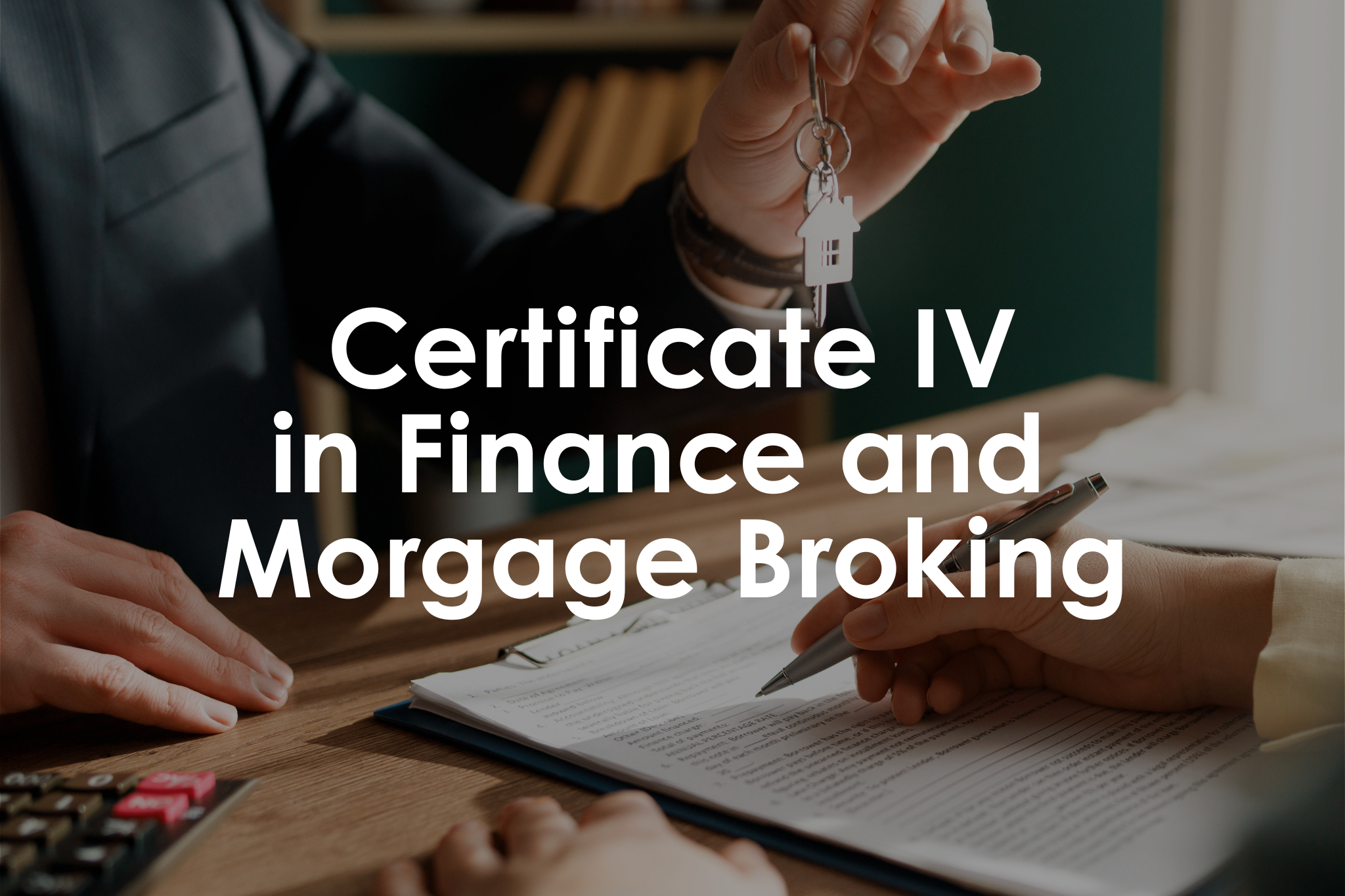 First National - Cert IV Finance and Mortgage Broking
