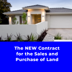 The NEW Contract for the Sales and Purchase of Land